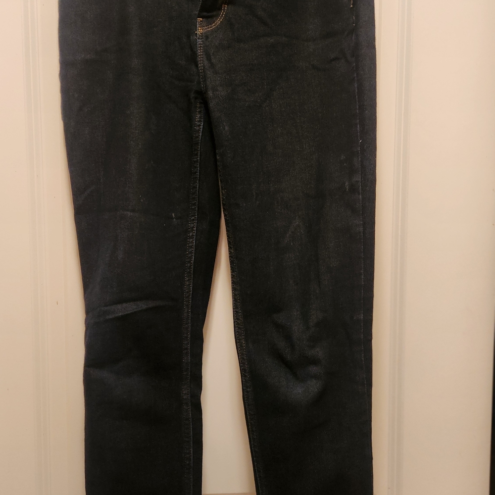 White House Black Market Women's Blue Cropped Jeans